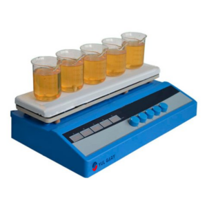 Vijfpunts magnetische roerplaat voor laboratorium YG1028